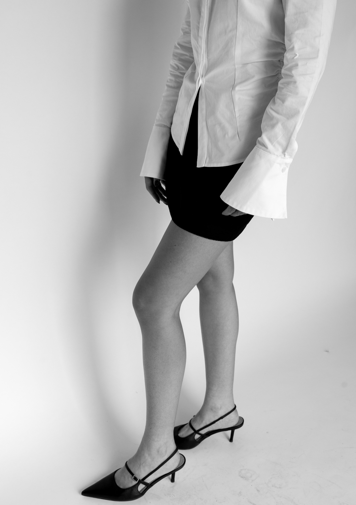 Heather Skort (Black)